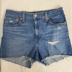 Levi Strauss Women’s High Rise Jean Shorts